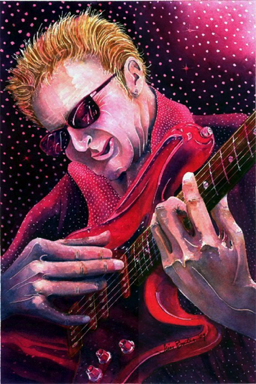 Guitar Star
21x14” - $300
Matted, unframed
18 x 12” Matted
Giclée Print - $45